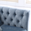 Contemporary Luxury Synthetic 2 Seater Fabric Sofa