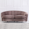 Curved Large Heavy-duty Fabric Sofas Loveseats and Chairs