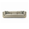 Sofa Factory Direct Wholesaler Divani Bravery Italian Modern Fabric Lounge Sofa