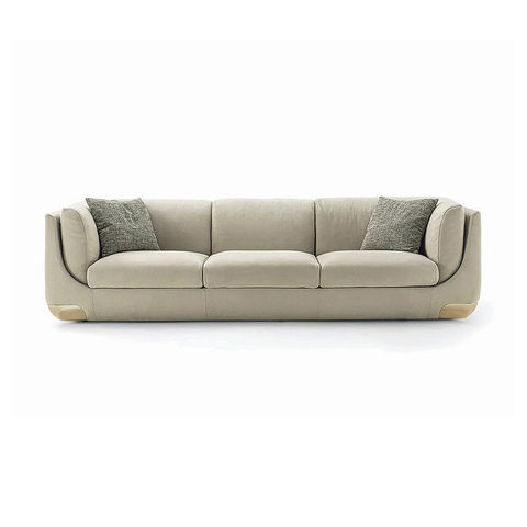 Sofa Factory Direct Wholesaler Divani Bravery Italian Modern Fabric Lounge Sofa