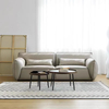 Italian Modern Sofa Factory Modular Italian Leather sectional Couch Fatty Sofa