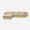 Foshan Luxury Sofa Furniture Factory Lapiaz Modular Sectional Sofa