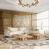 Italian Luxury Brand Furniture Boca Do Lobo Fabric Sofa Soleil Curved Sofa