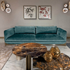 Foshan Hotel Sofa Suppliers Fabric Lounge Couches Ca' Foscari Sofa