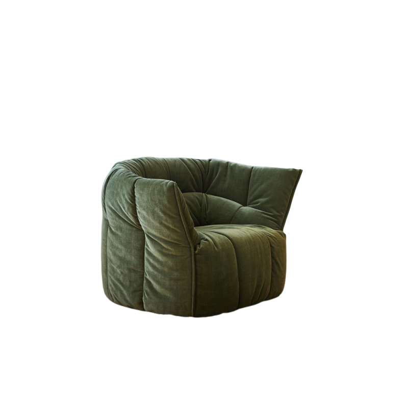 Modern Accent Chairs Living Room Bedroom Fabric Leisure Armchairs