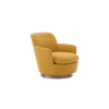 Foshan Furniture Modern Accent Chair Minotti Leisure Armchair with Stainless Steel Base