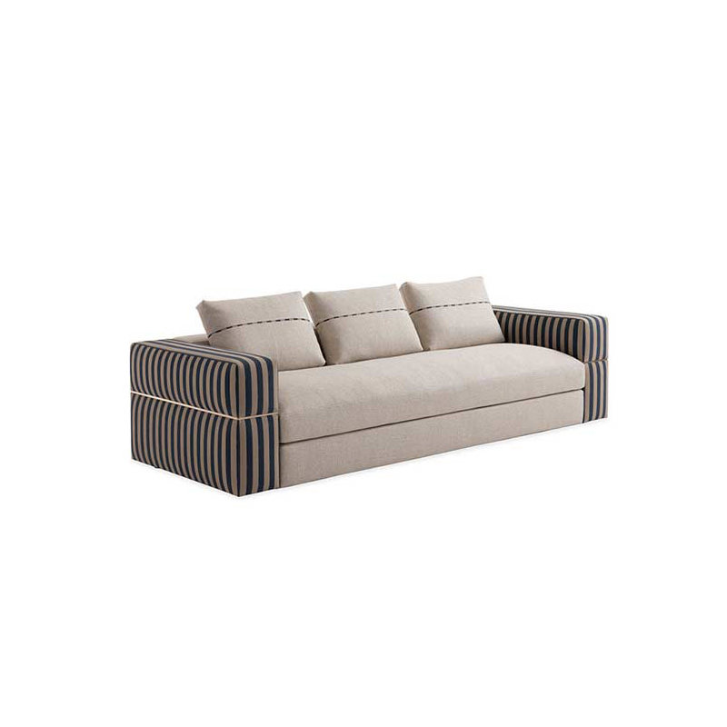 Contemporary Italian Modular Sofa Designs Fendi Fabric Sofa