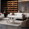 Home Furniture Europe Modern Sofa Supplier Boucle Fabric Chloe Sofa Set
