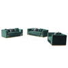 Foshan Fabric Versace Sofa Set Sofa Loveseat And Chair Sectional Couch