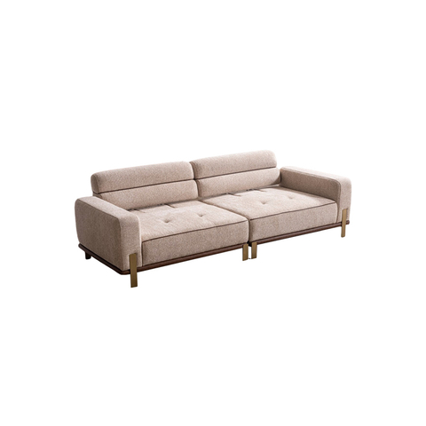 Foshan Wholesale Prices Furniture Sofa with Adjustable Backrest Fabric Cassa Sofa Set