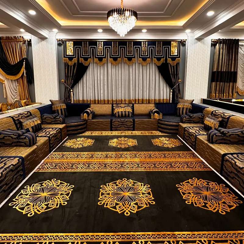 Arabic Furniture for Restaurants Majlis Moroccan Living Room Jalsa Set