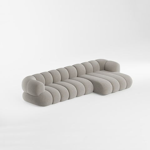 Hospitality Furniture Modern Sectional Couches L-shape Lounge Lia Sofa Set