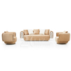 Fabric Couch Manufacturers China Wood Sofa Furniture Brown Velvet Sofa Set