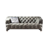 Italian Design Lounge Furniture Sectional Full Button Modular Fabric Sofa