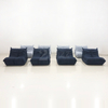 Compressed Three Seat Pure Foam Vacuum Sofa Fabric Couch in Box