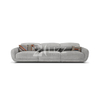 Modern Italian Design Sofa Furniture Syntone 5 Seater Fabric Couch