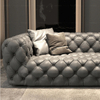 Big U-shape Sectional Chesterfield Lounge Fully Tufted Sofa Set