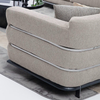 Hotel Lobby Reception Sofa Seating Linen Fabric Armada Sofa Set