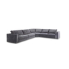Furniture Wholesaler Versus Composizione Fabric Corner Sectional Sofa