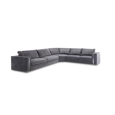 Furniture Wholesaler Versus Composizione Fabric Corner Sectional Sofa
