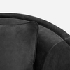 China Sofa Furniture Factory Gold Stainless Steel Frame Mandy Armchair