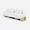 Custom Luxury Modern Sofa for Hotels Italy Angra White Sofa