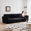 Chenille Fabric Grande Sofa 3 4 Seater Heavy-duty Living Room Couches