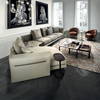 Italian Modern Furniture Divani Riverside Fabric Couch Bulk Sofa Suppliers