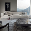 Custom Upholstery Manufacturers Fabric Sectional Divani Young Sofa
