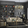 Wholesale Living Room Sets Fabric Sofa Group Versace Sofa Set