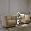 Foshan Luxury Fabric Armchairs Fendi Chair for Home Hotels Restaurants Projects
