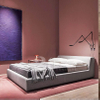 Foshan Compressed Sofa Bed Factory Folded Compressed Fabric Fluff Bed Packed in Cartons