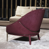 Luxury Leather Majlis accent Rosemary Chairs for Living Room And Bedroom