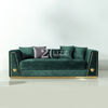 Foshan Fabric Versace Sofa Set Sofa Loveseat And Chair Sectional Couch