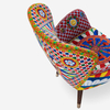 Foshan Italian Luxury Sofa Supplier Dolce Unique Fabric Giacinto Armchair