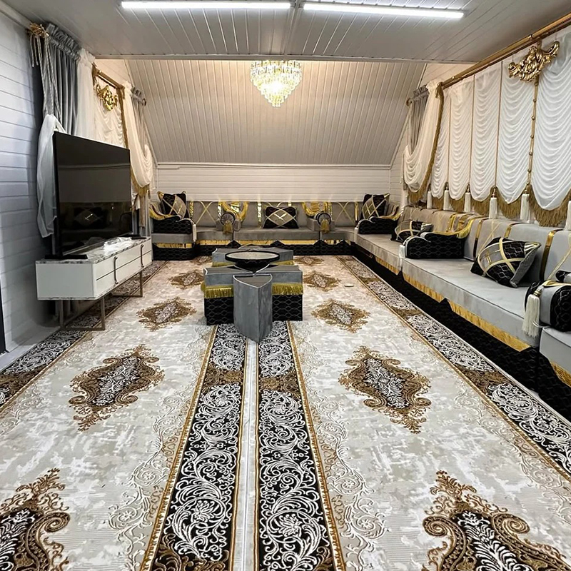 Moroccan Majlis Modern Arabic Furniture for Café Traditional Arabic Sofa