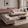 Foshan Wholesale Prices Furniture Sofa with Adjustable Backrest Fabric Cassa Sofa Set