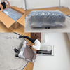 Low Cost Compressed Three Seat Vacuum Sofa na Caixa Packed in Box