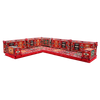 Colorful Moroccan Livingroom Cushions Corner Floor Seating