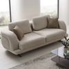 Divan Casa Commercial Living Room Modern 1+2+3 Fabric Lotus Sofa Set