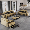 Italian Leather Sofa Set Modern Sectional Couch