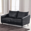 Modern Furniture Minimalist Italian Leather Sectional Sofa Set