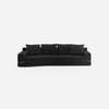 Italian Minimalist Living Room Fabric Couch DG Melissa Sofa