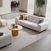 Nordic Sleeper Sofa Beige Couch Mudanya Sofa Set