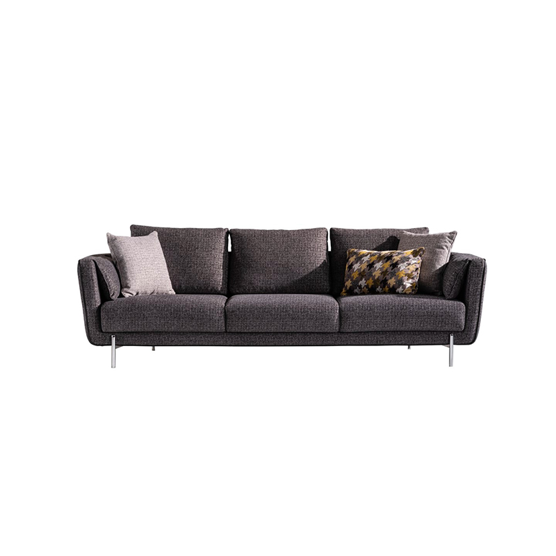 Foshan Fabric Couch Suppliers Grey Fabric Akua Sofa Set