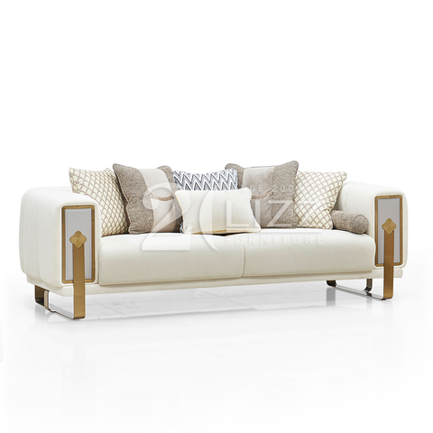 Foshan Modern Luxury Couch Furniture Fabric Lounge Sofa Set 3311 Comination Sofa