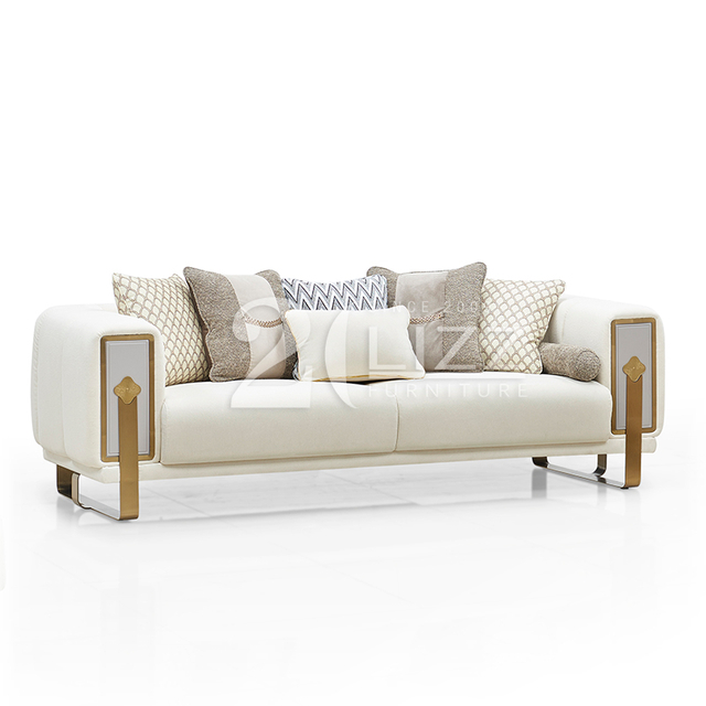 Foshan Modern Luxury Couch Furniture Fabric Lounge Sofa Set 3311 Comination Sofa