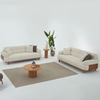 Elegant Living Room Furniture Lounge Couch Set Bohemian III Wood Sofa