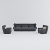 Italian Lounge Suite Sofa Set FendiCasa Modern Sofa