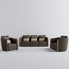 Italian Leather Couch Furniture Fendi Casa Leather Sectional Sofa